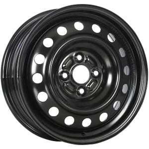 RNB – STEEL WHEEL – Black – 15″x6″ 45mm – All weather Wheels – RNB15008A